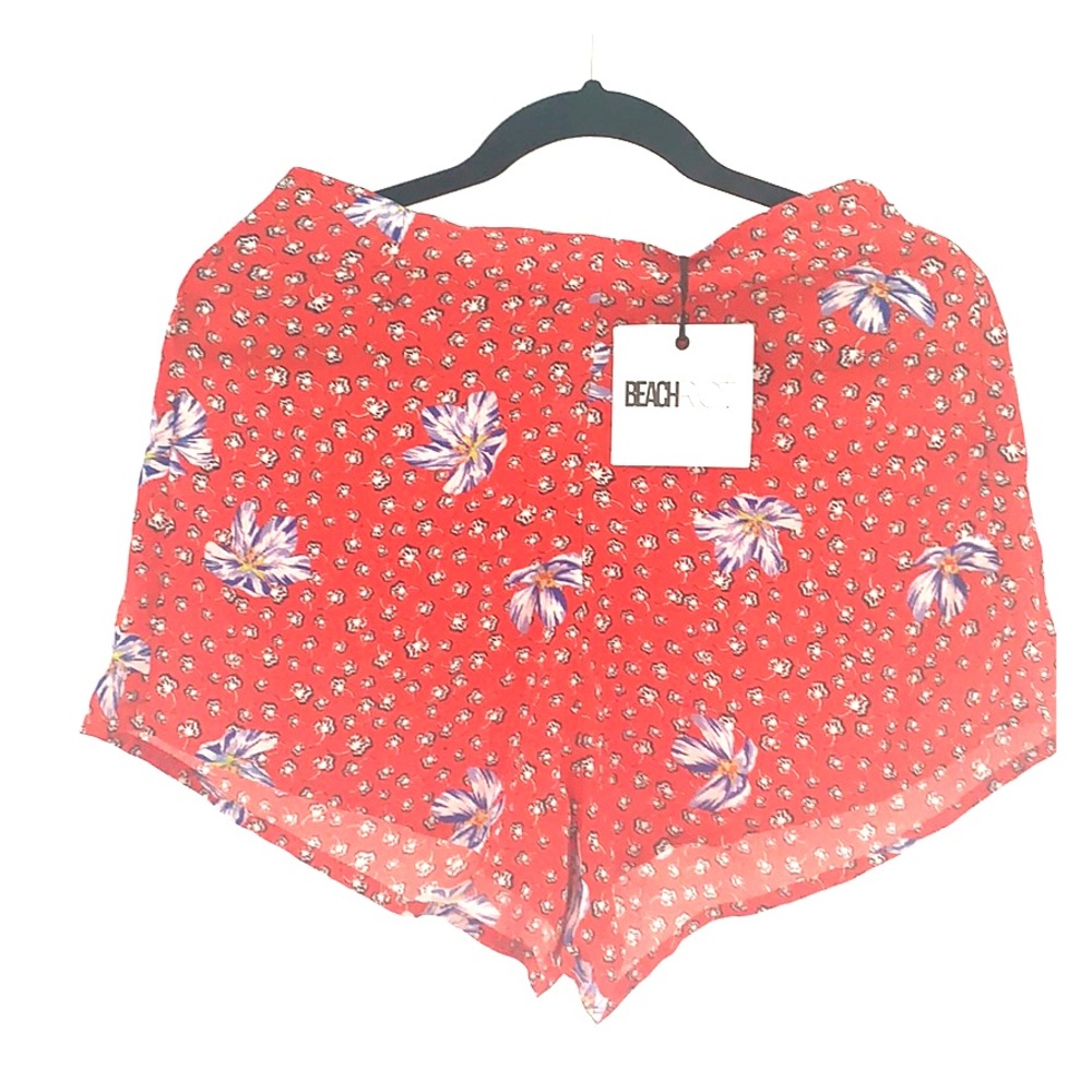 Beach Riot size Large zip shorts